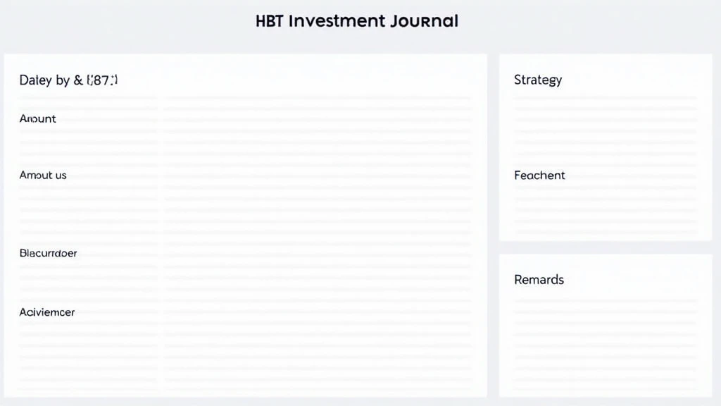 HIBT crypto investment journal template Vietnam