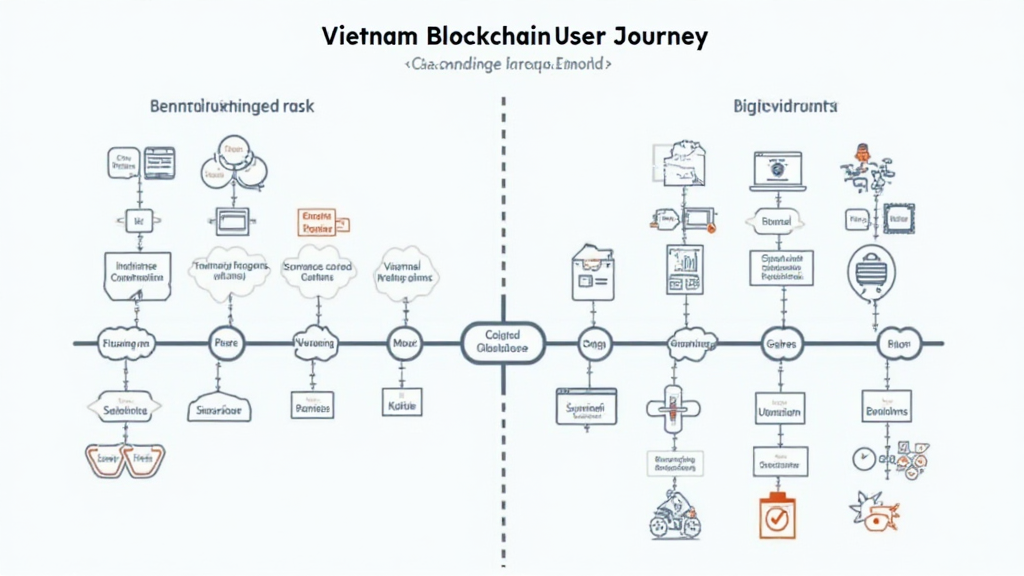 Vietnam blockchain user journey mapping