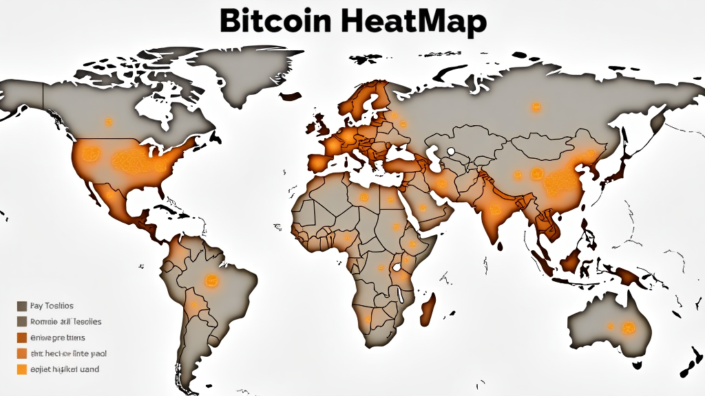 Bitcoin heatmap analysis