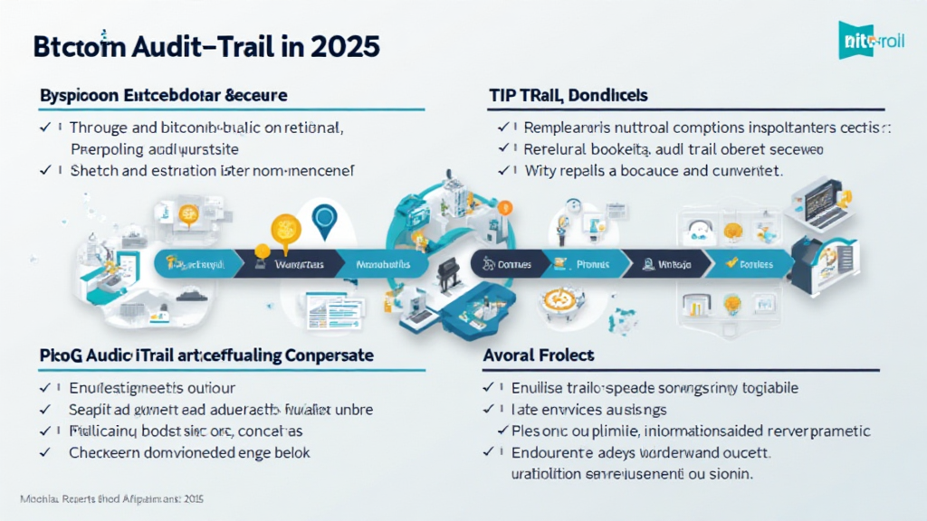 Bitcoin audit trail management