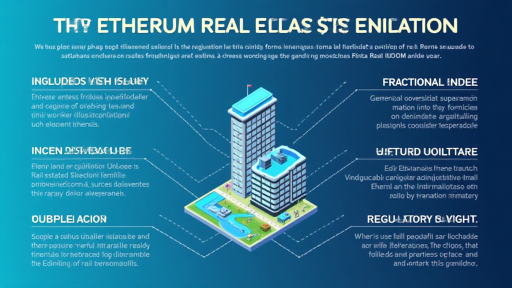 Ethereum real estate tokenization