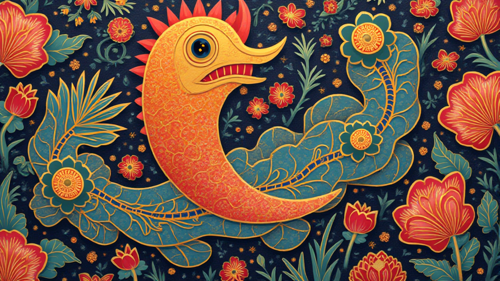 Blockchain folk art Vietnam